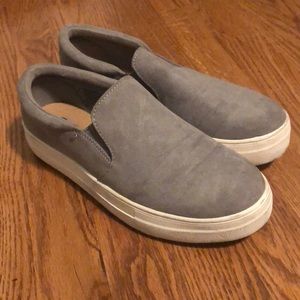 Grey Slip on Shoes